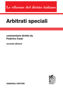 Arbitrati speciali Arbitrati speciali
